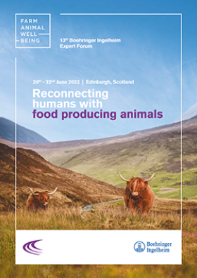 13th Expert Forum on Farm Animal Well-being, Edinburgh (Scotland), 2022